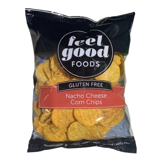 Feel Good Foods Gluten Free Chips Nacho Cheese 400g