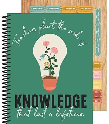 Carson-Dellosa Grow Together Teacher Planner, 128 pages, 116 stickers (105046)