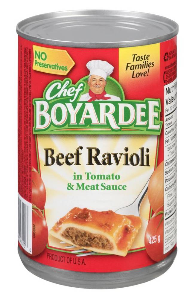 Chef Boyardee Beef Ravioli (425 g)