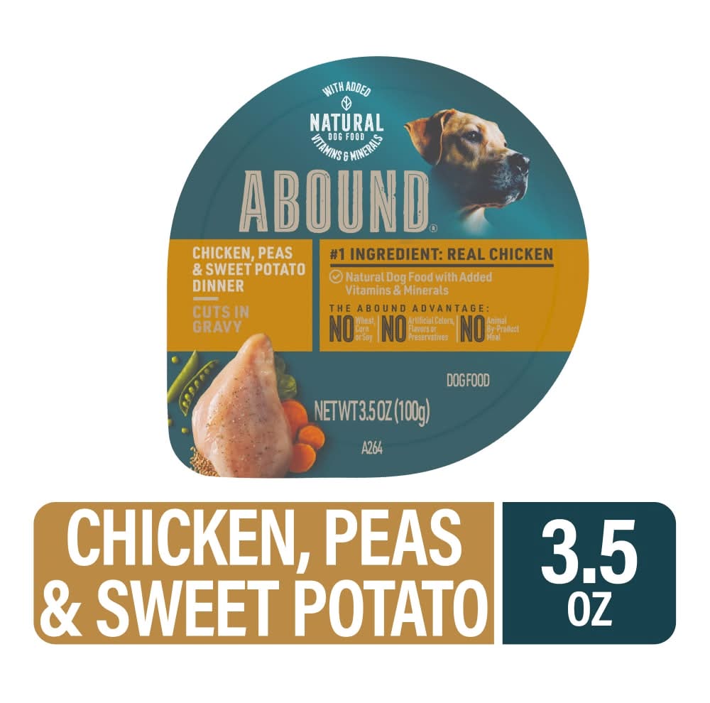 Abound® Chicken Peas & Sweet Potato in Gravy Wet Dog Food