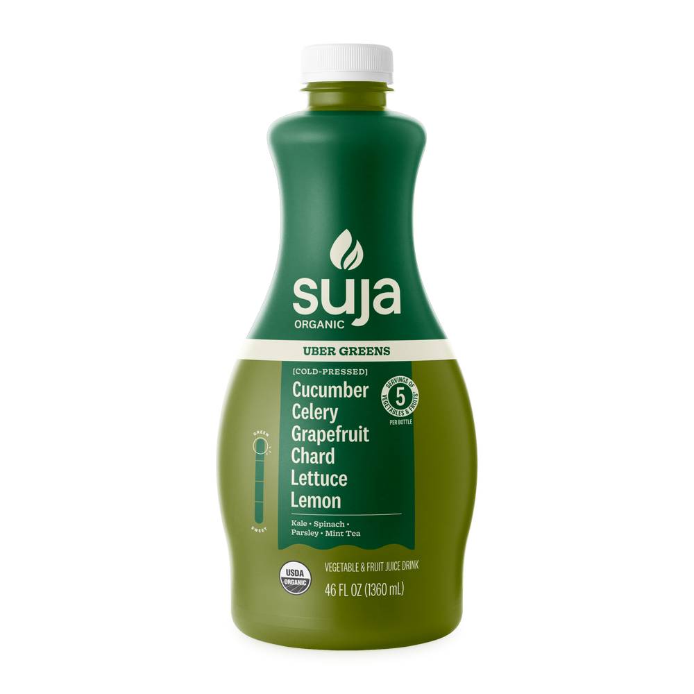 Suja Organic Uber Greens Cold Pressed Juice (46 fl oz) (assorted)