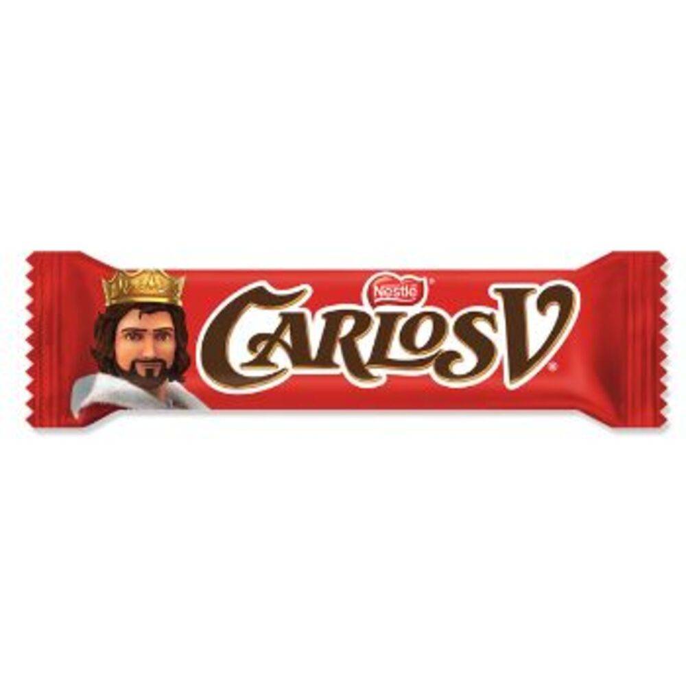 Carlos v chocolate macizo (barra 18 g)