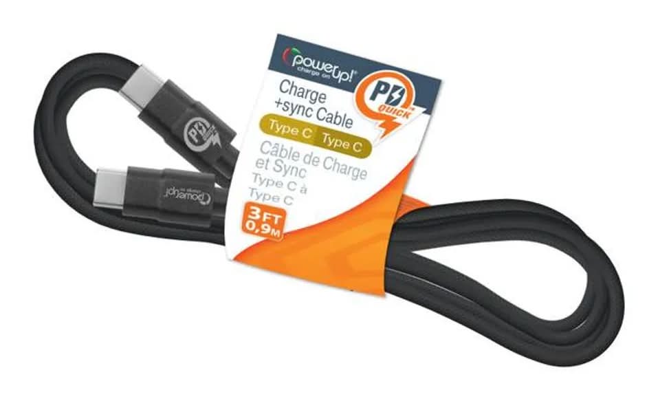 Power up Type C to Type C Cable