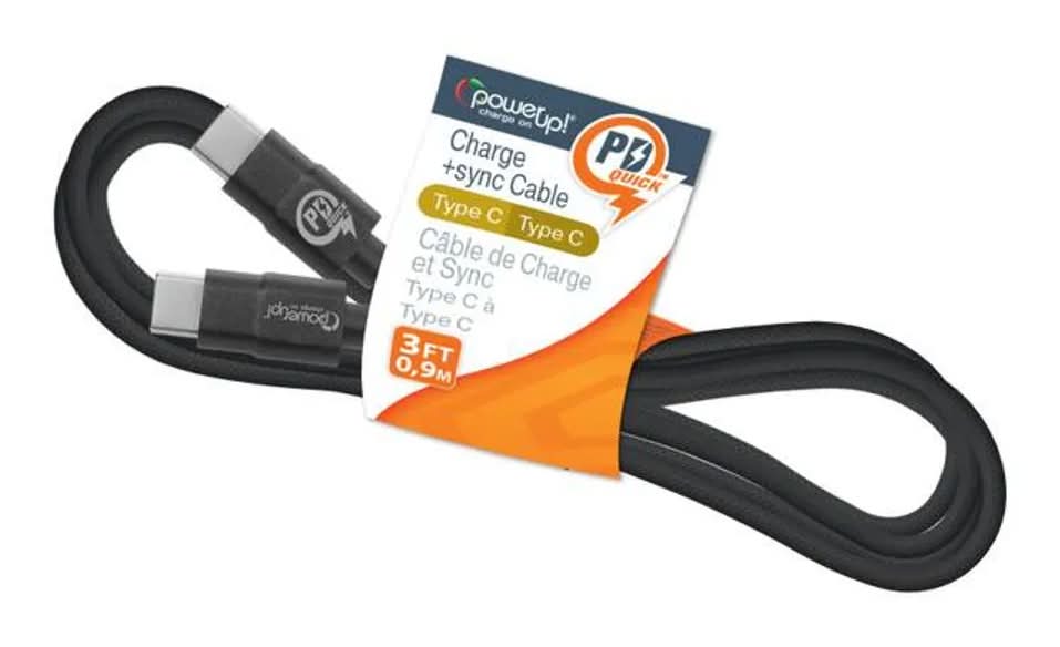Power up Type C to Type C Cable