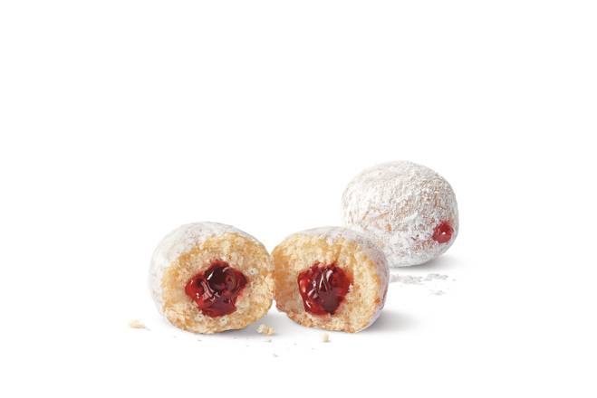 Poudré à la fraise avec garniture Timbits🅫