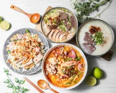 CHÁO GỎI VỊT BÀN KIỀU 鴨肉 牛肉河粉 越南料理