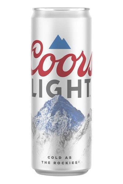 Coors Light American Lager Beer (3x 24oz cans)