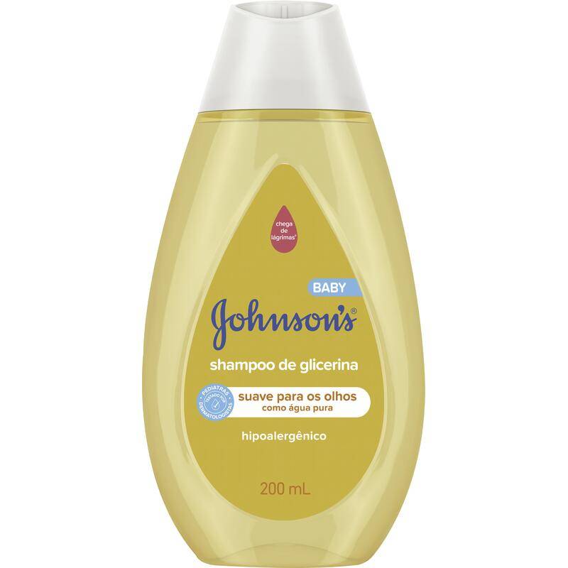 Johnson's shampoo de glicerina regular infantil baby (200 ml)