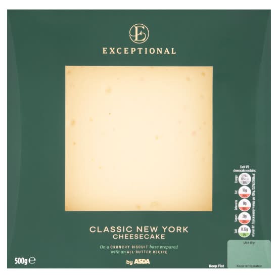 ASDA Classic New York Cheesecake (500g)