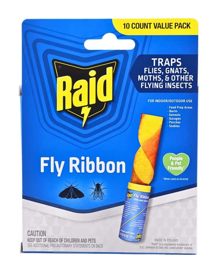 Raid Fly Ribbon Trap (10-Pack)