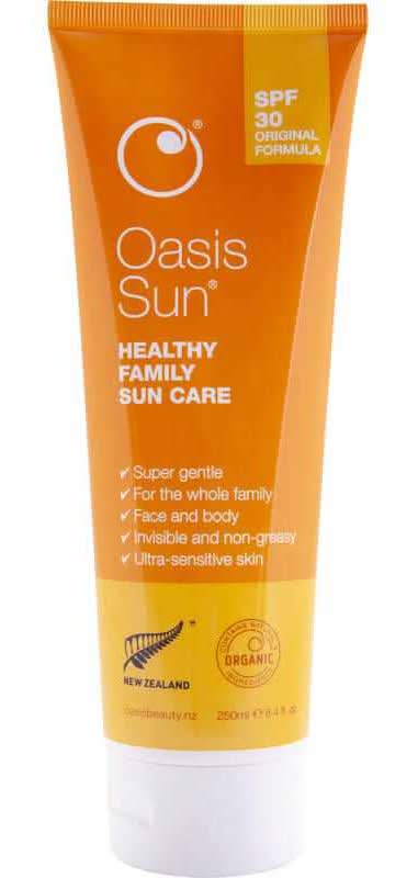 Oasis Sun Sunscreen SPF30+ Family Size 250ml