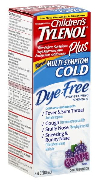Tylenol Cold Oral Suspension (4 fl oz)