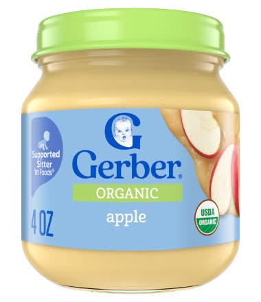 Gerber Supported Sitter 1st Foods Organic Baby Food (4 oz)