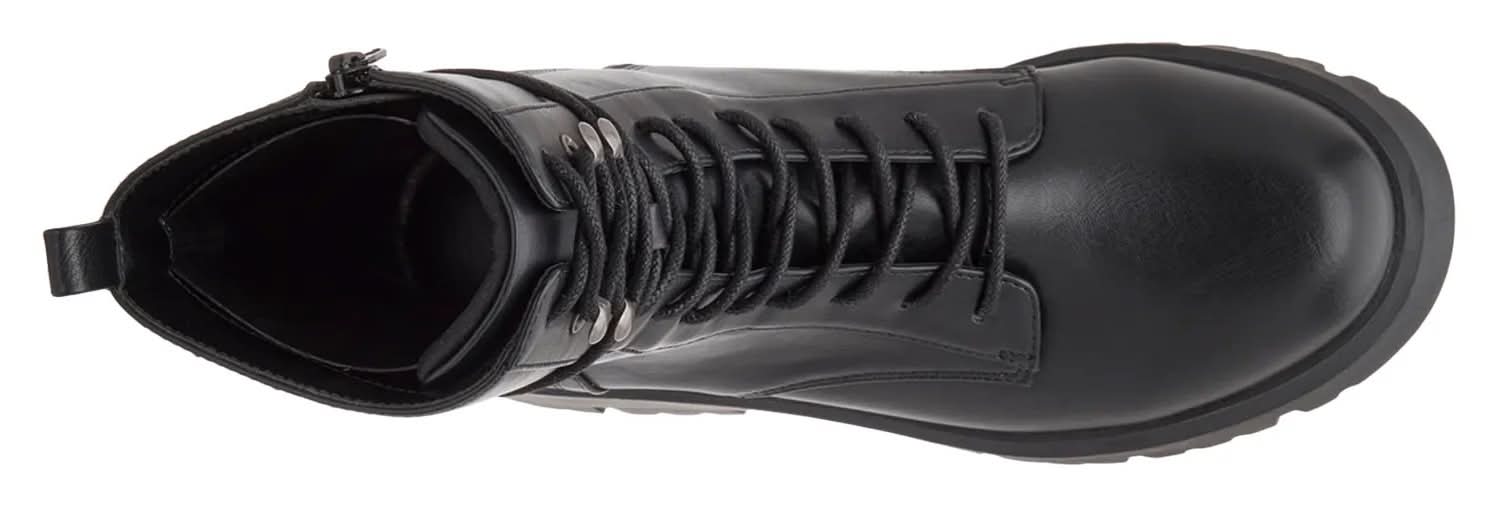 Black Madden Girl Combat Boots Madden Girl Military Combat Boots – BOHO thrift shop main image 2