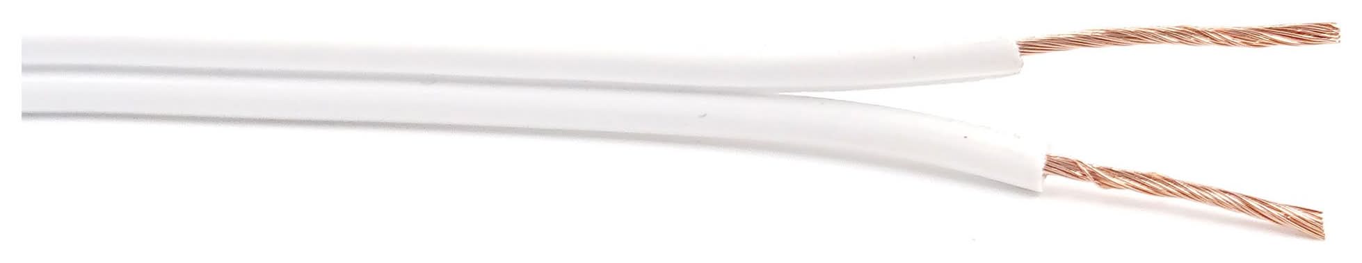 Cable parlante 2x24 AWG 1 m blanco RMX