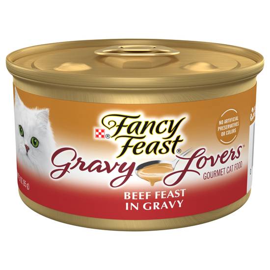 Fancy Feast Gravy Lovers Beef Feast in Gravy Cat Food (3 oz)