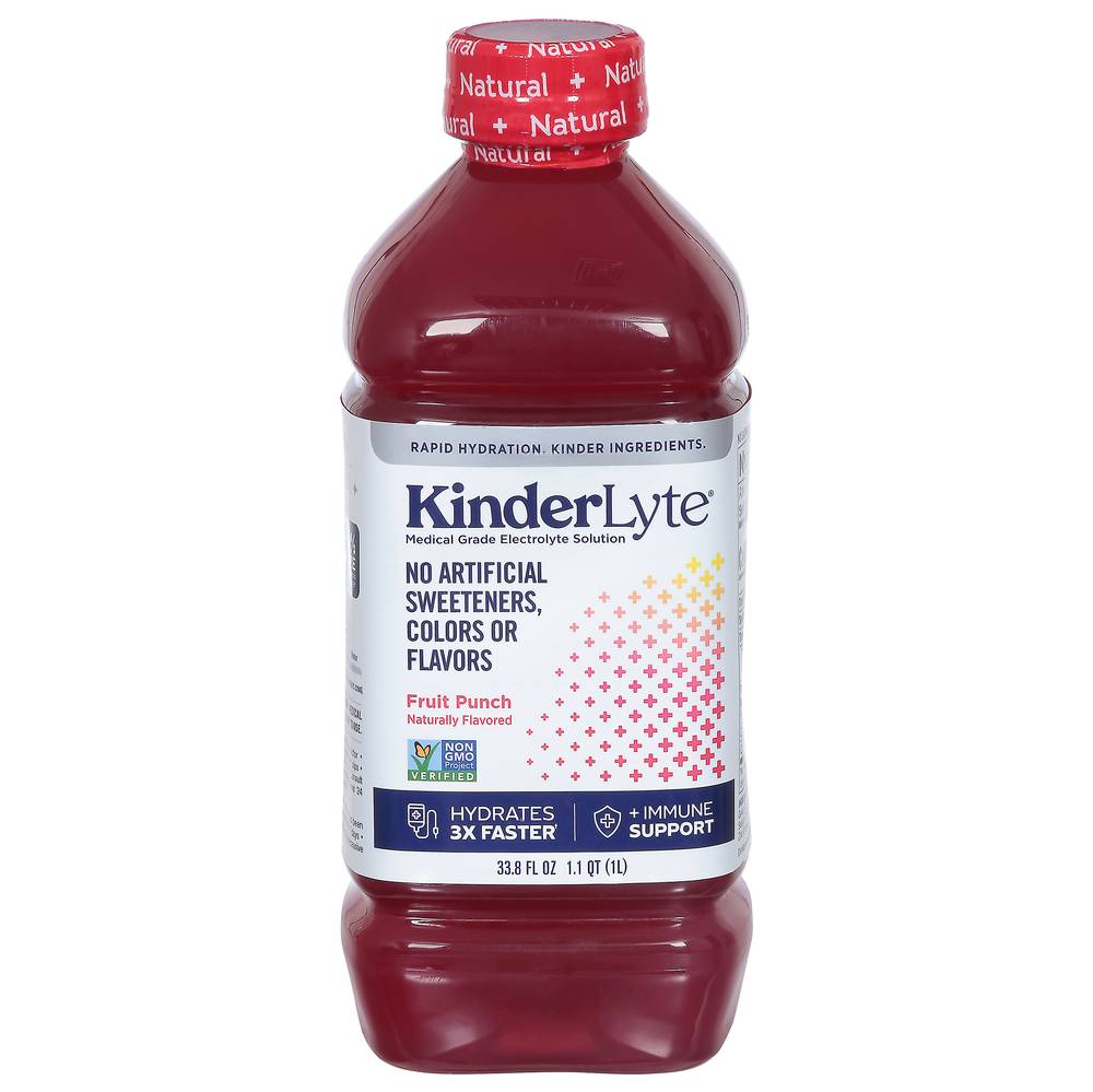 KinderLyte Fruit Punch Electrolyte Solution (33.8 fl oz)