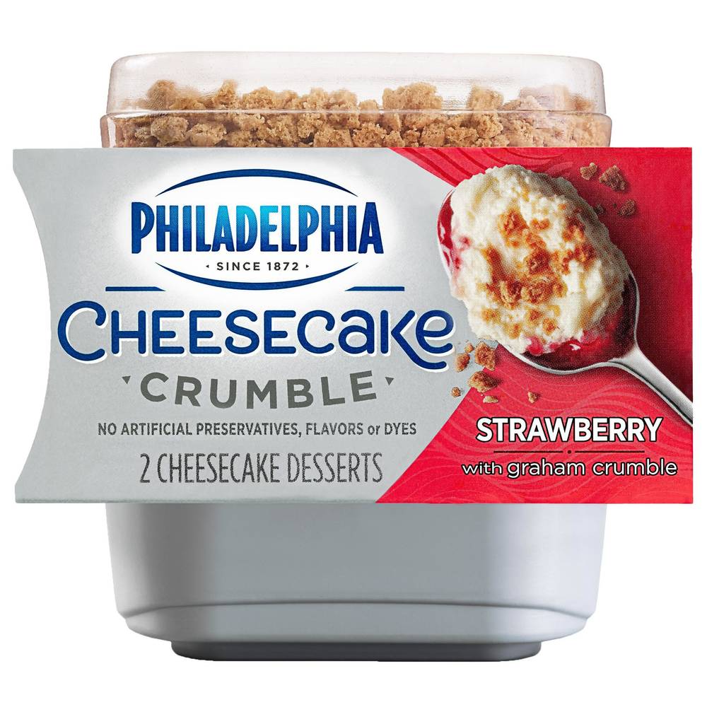 Philadelphia Strawberry Cheesecake Crumble (2 ct)