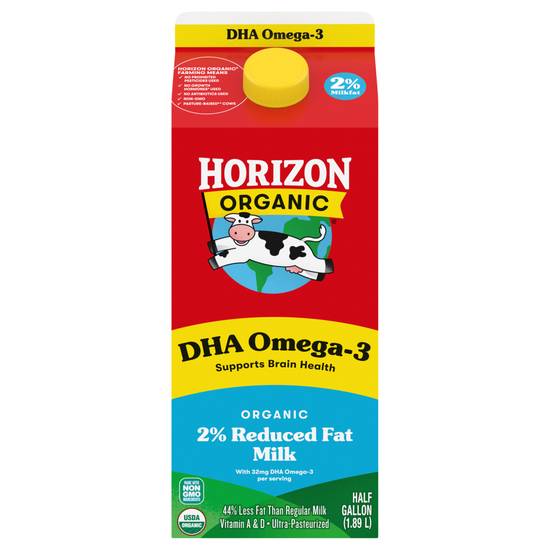 Horizon Organic Fat Reduced Milk (1.89 L)