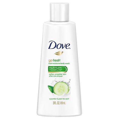 Dove Go Fresh Cool Moisture Body Wash Cucumber & Green Tea - 3.0 fl oz