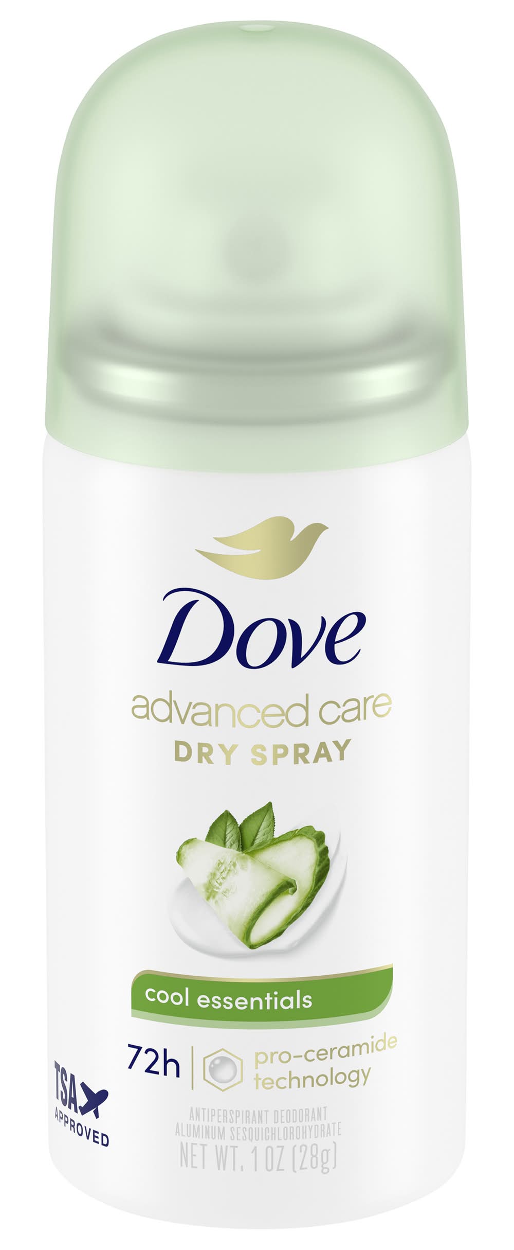 Dove Advanced Care Cool Essentials Dry Spray Antiperspirant (1 oz)