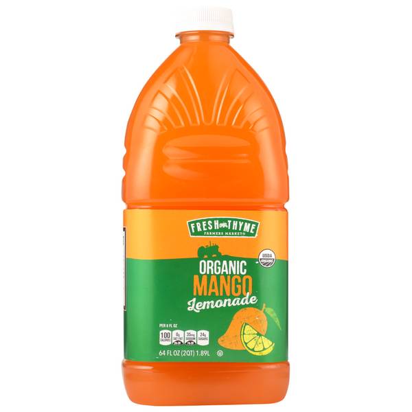 Fresh Thyme Organic Mango Juice, Lemonade (64 fl oz)