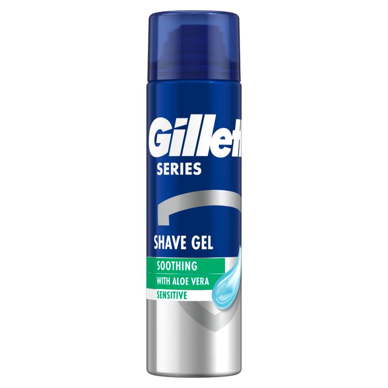 Gillette Men's Sensitive Shaving Gel 200ml