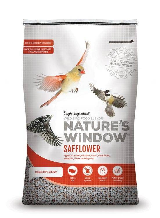 Natures Window Safflower Wild Bird Food, 18 Pounds