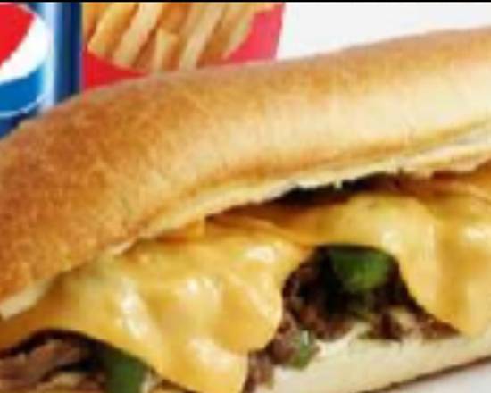 Philly Cheese Steak Sandwich Combo