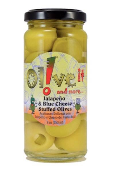 Olive-it Jalapeño & Blue Cheese Stuffed Olives (8 oz)