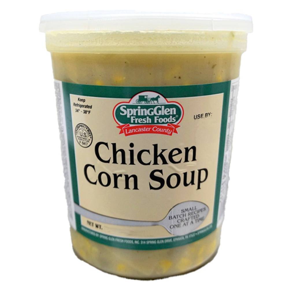 Spring Glen Fresh Foods Chicken Corn Soup (2 lbs)