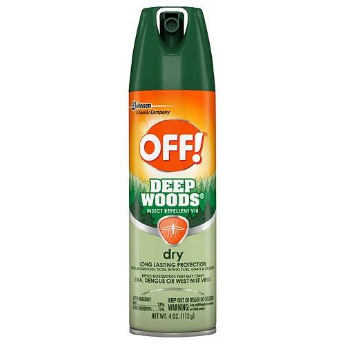 Deep Woods Off! Insect Repellent VIII Dry - 4.0 oz