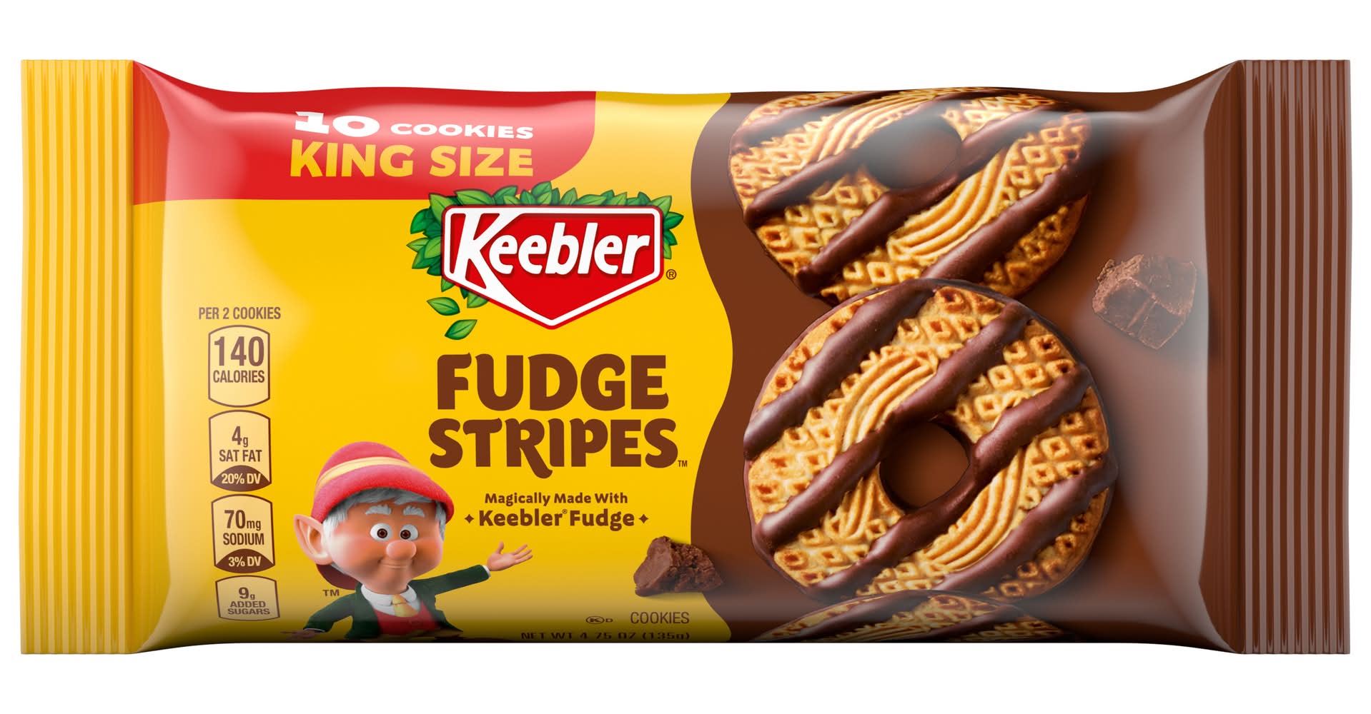 Keebler Fudge Stripes Original Cookies (12 g)