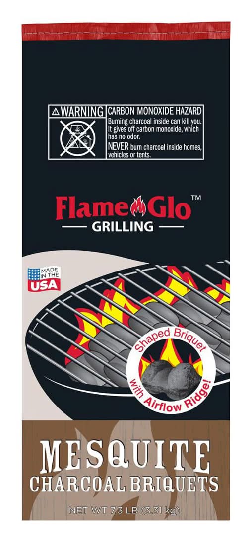 Flame Glo Mesquite Charcoal Briquets 7.3 Lb