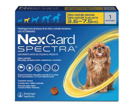 Nexgard spectra s 3.5-7.5kg