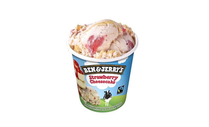 Ben & Jerry’s Strawberry Cheesecake 465ml