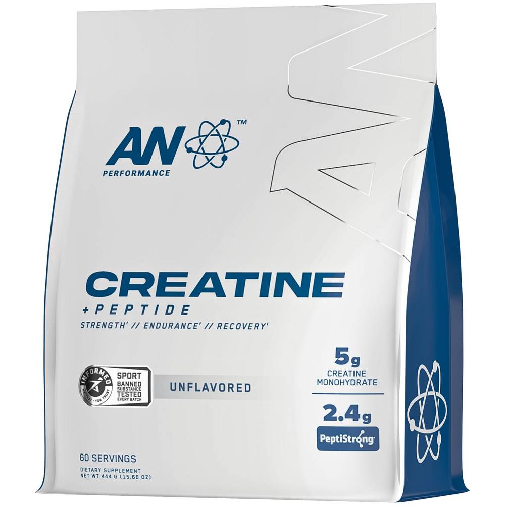 Creatine + Peptide - Unflavored (15.66 Oz./ 60 Servings)