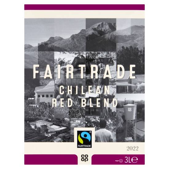 Co-Op Fairtrade Chilean Red Blend (3L)