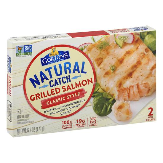 Gorton's Natural Catch Classic Style Grilled Salmon