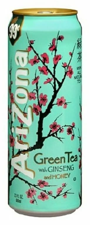 Arizona Green Tea with Ginseng and Honey Can 16oz
