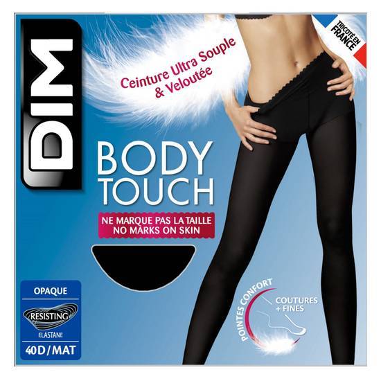 Dim - Body touch collant opaque mât 40d, female, Taille 3, noir