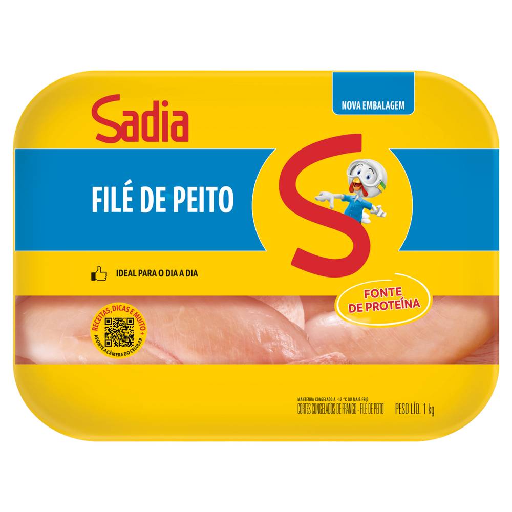 Sadia filé de peito de frango congelado (1 kg)