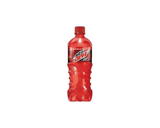 Order Mountain Dew Code Red 20oz food online from Chevron Extramile store, Antioch on bringmethat.com