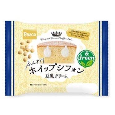 パスコ ふんわりホイップシフォン 豆乳クリーム 1個4901820471055