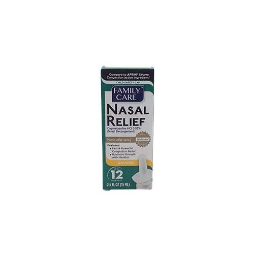 Family Care Nasal Relief Spray (0.6 oz)