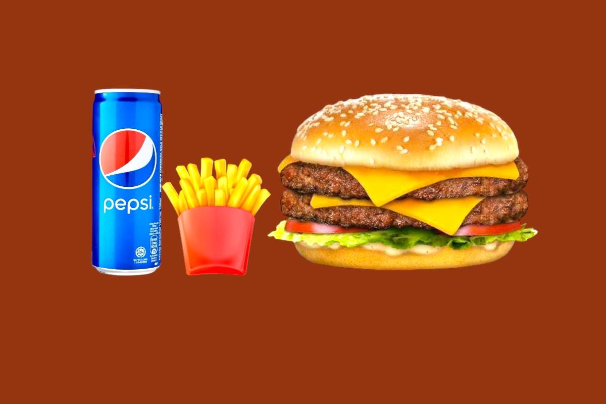 Menu Double Cheese Burger