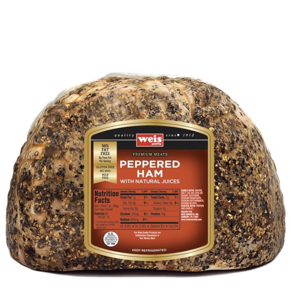 Weis Quality Ham Peppered