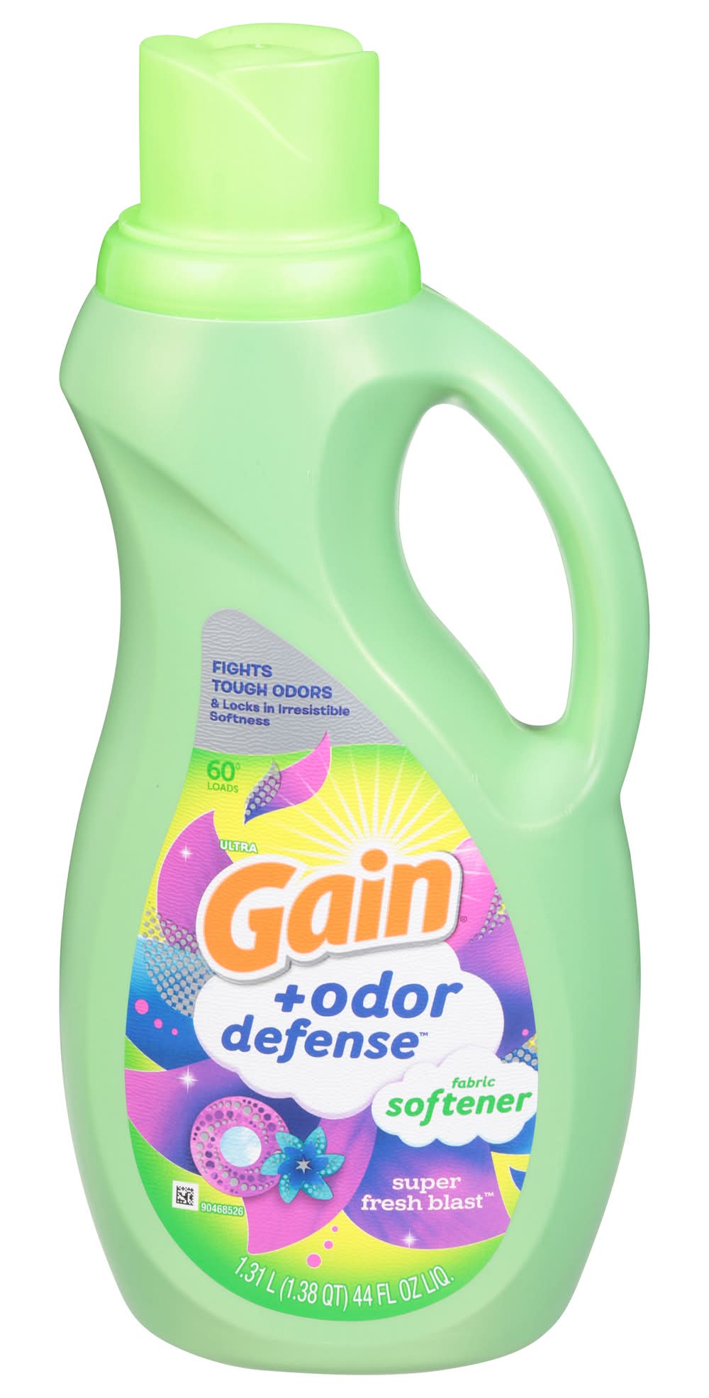 Gain Super Fresh Blast Odor Defense Fabric Softener (44 fl oz)