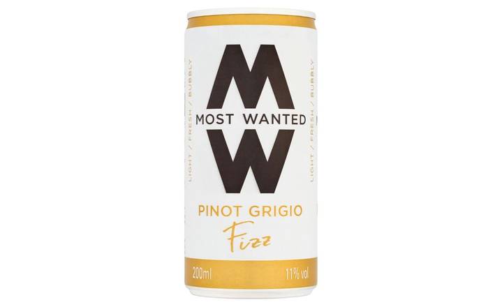 Most Wanted Pinot Grigio Fizz 200ml (394332)