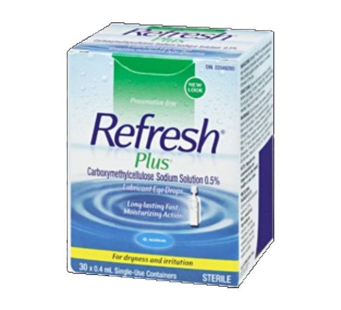 Allergan Refresh Plus Eye Drops (0.4 ml, 30 ct)